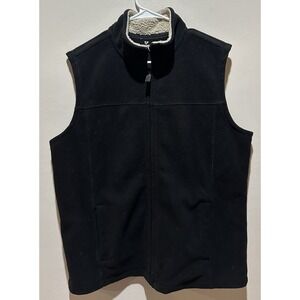 Outdoor Life Men's Fleece Black Vest Size‎ Medium